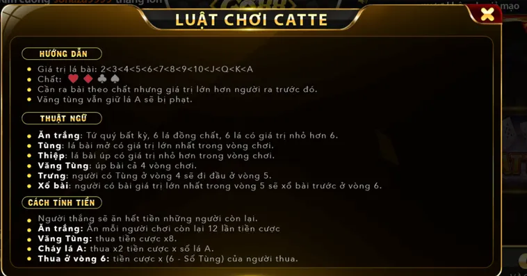 Chiến Thuật Bài Catte Tại Go88 Siêu Phẩm Đấu Trí Đẳng Cấp Thế Giới
