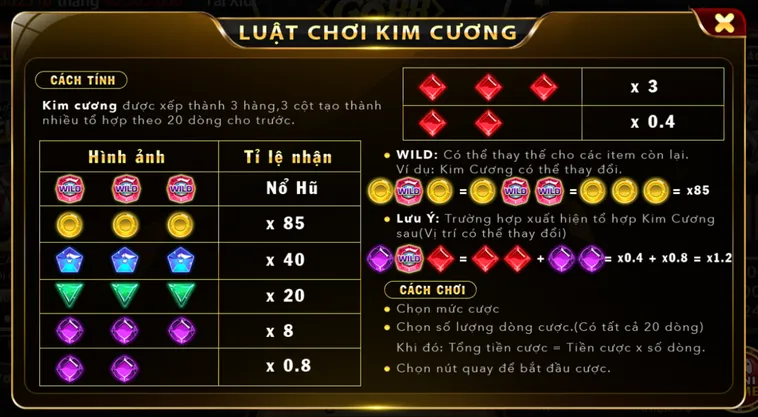 Siêu Phẩm Minigame Kim Cương Tại Go88 Đẳng Cấp Dành Cho Các Tay Săn Hũ