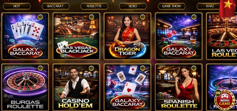 Đa Dạng Trò Chơi LiveStream Casino Go88 Nơi Hội Tụ Những Cao Thủ Hàng Đầu