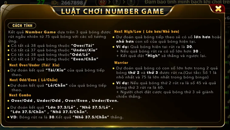 Chinh Phục Siêu Phẩm Number Game Tại Go88 Với Tỷ Lệ Thắng Lớn