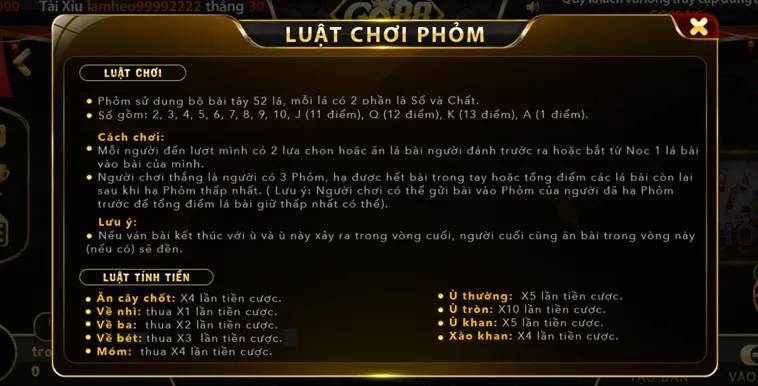 Phỏm Tại Go88 Sảnh Bài Đẳng Cấp Với Cơ Hội Thắng Cược Cực Lớn Mỗi Ngày