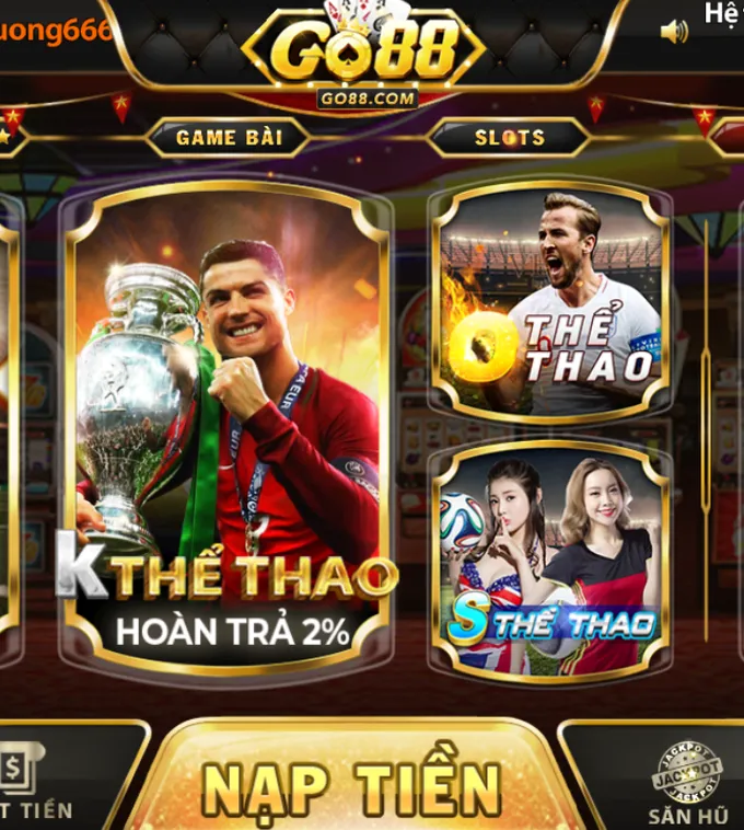 Sảnh Cá Cược Thể Thao Go88 Thiên Đường Cá Cược Đẳng Cấp Với Hàng Ngàn Trận Đấu Kinh Điển